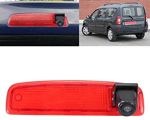 Transporter Van Bremsleuchte Rückfahrkamera, HD Nachtsicht Auto Rückfahrkamera Ersatz für Renault Dacia Dokker Logan MCV Express Kasten 62180802 89037432 8200690117 8200690118 62180801 89037431
