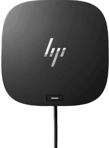 HP USB-C G5 Dock, 26D32AA, 6 USB Ports, USB-C Connectivity, 750.0 Grams, Compatible Devices: All HP Products