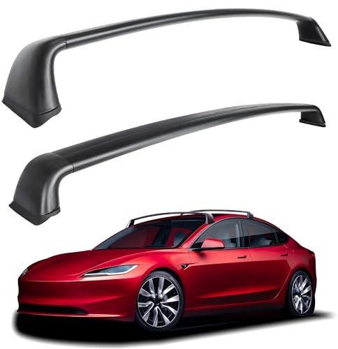 Barres transversales de Toit en aluminium pour Tesla Model Y