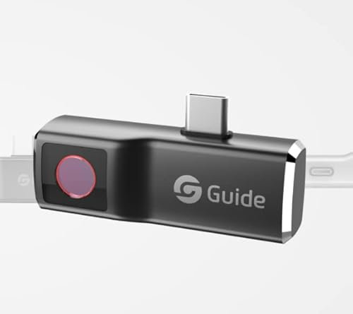 Guide Mobir Air Thermal Camera for Smartphone Android Type C iPhone Infrared Thermal Imager Smartphone 120x90 IR Pixel (MobIR Air-For Android)