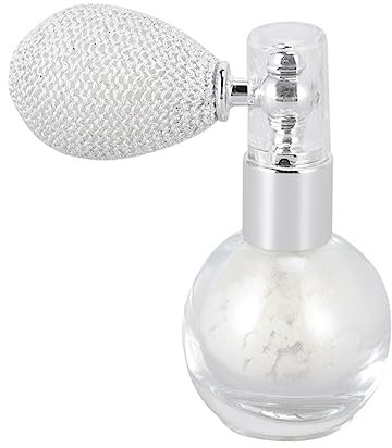 Beavorty Highlighter Pudersprüher Perlweiß Sprühgerät Für Gesicht Körper Haare Loses Mineralpuder Ölfrei Talkfrei Spray Für Frauen Mädchen