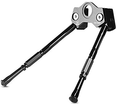 Seitenständer Mountainbike Straße Verstellbare Kurbel-Fahrradständer Pedal-Support-Halterung einstellbar MTB-Rennrad-Fahrrad-Kickstand-Park-Rack-Unterstützung Fahrradständer