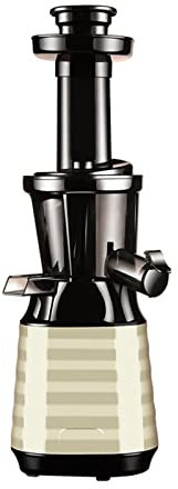 Juicer Machines Slow Masticating Juicer Extractor, Wide Chute Cold Press Juicer for Easy Juice and Clean, Compact Power Slow Masticating Extractor Cold Press Juicer,Gold