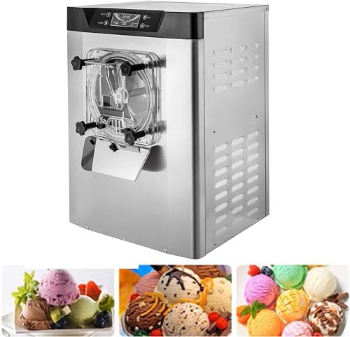 Macchina Per Gelato Commerciale, Gelatiera Per Servizio Duro Da 1400 W, Con Pannello Touch, Resa 16-20 L/h, Per Ristoranti Snack Bar Supermercati