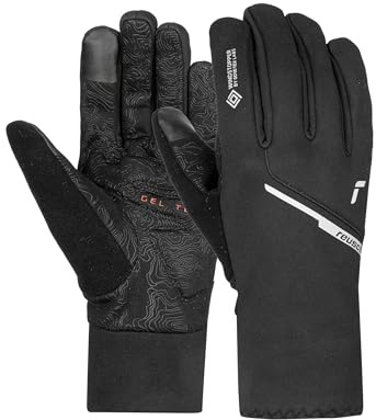 Reusch Fahrrad- & Langlaufhandschuhe Herren & Damen | touchscreenkompatibel | winddichte & atmungsaktive Sporthandschuhe, mit Polsterung, Grip & Softshell, Größe 6-11, Reusch Rider WINDSTOPPER TOUCH-TEC