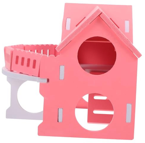 SEWOART Plastik-hamsterhaus Hamster-verstecknest Bissfeste Schlafhaus Für Hamster Haustier-Spielzeug Langlebiges Kunststoff-unterstand Für Hamster-Training