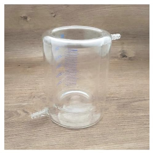 Glassware Labware 1pcs 50ml To 1000ml Jacketed Glass Beaker Double Layer Beaker For Reactor(500ml)
