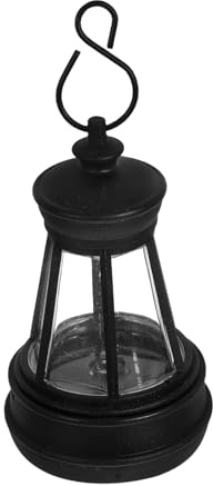 MUELODSIC Lámpara Solar Colgante Resistente al Agua con Diseño Decorativo para Jardín y Paisaje Luz de Resina para Exterior Pequeño para Iluminación de Jardines