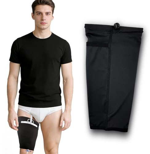 Beinbeutel Katheter,Katheterbeutel Tasche Halter,Urinbeutel Beinhalterung | Verstellbare,Tragbare,Atmungsaktive,Privatsphäre,Catheter Leg Bag Holder,für Männer Damen Harninkontinenz Rollstuhlnutzer