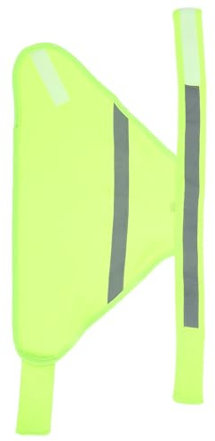 HOUDERCO Sicherheitsweste zur Polyester für Hunde Reflektierende und aus in Leichte Gelb Besseren Sichtbarkeit für Sommerurlaub und Outdoor Abenteuer