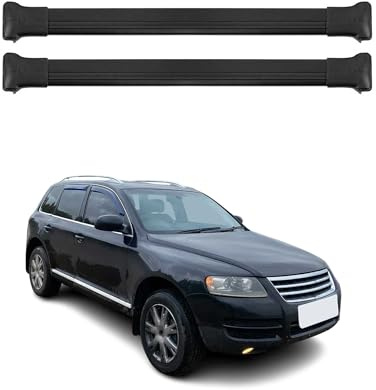 OMAC Dachträger für VW T5 T6 T6.1 Transporter Multivan Caravelle | TÜV/DIN 75302:2019 geprüft, bis 75 kg Traglast, Querträger, Grundträger