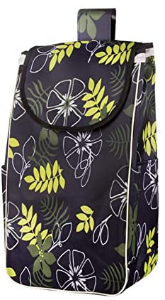 Sac De Rechange pour Caddie - 40L Sac De Rechange De Chariot, Sac À Provisions Imperméable en Tissu Oxford Portable, Organisateur De Caddie Pliable, Sac De Caddie Réutilisable Et Étanche