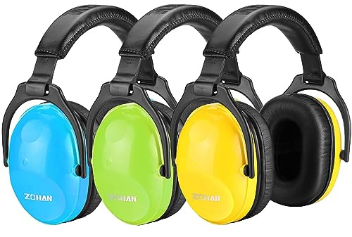 ZOHAN Kids Ear Protection 3 Pack,Kids Noise Canceling Headphone for Concerts, Monster Truck, Fireworks