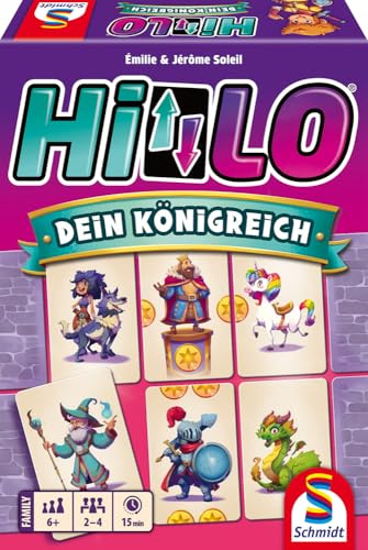 Schmidt Spiele 40680 Hilo, Dein Königreich, Kinderkartenspiel