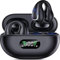 CoolJumper Auriculares conduccion osea-Auriculares Inalámbricos Bluetooth 5.3 HiFi Estéreo, 36h Autonomía, 4 Micrófonos HD, Pantalla LED Dual, IP7 Impermeable,para Running/Gimnasio