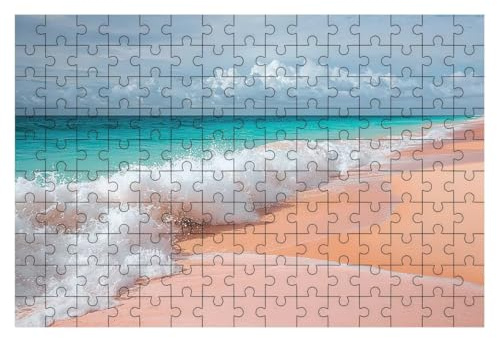Puzzle 1000 Teile Strand, Landschaft Puzzle 1000 Teile Erwachsene, Puzzel für Die Ganze Familie, Klassische Puzzles Geschicklichkeitsspiel, Holzpuzzle Geschenke für Frauen Geschenke für Männer -1939