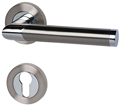 Alpertec 88022010 GRT, für Wohnungseingangstüren beidseitig Drücker