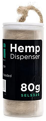 Select - Plumber's Hemp for Pipe Threads - 80g Dispenser