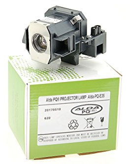 Alda PQ-Premium, Lampe de projecteur pour EPSON EMP-TW680 Projecteurs, Lampe avec boîtier