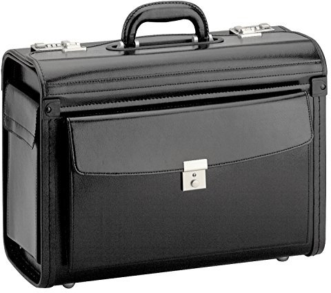 Pilotenkoffer 2 DN685-LEDER-für Vertreter 15 Business&Travel D&N/lefox