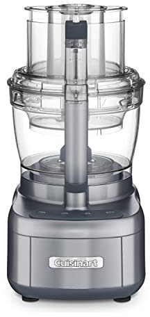 Cuisinart Elemental Small Food Processor, 13-Cup, Gunmetal