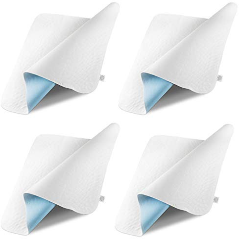 Sensalou Matratzen Auflage 75x90 cm wasserdicht - 2 Stück Inkontinenz Matratzenschutz Unterlage waschbar