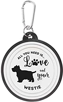 Walkies Hundenapf faltbar Westie