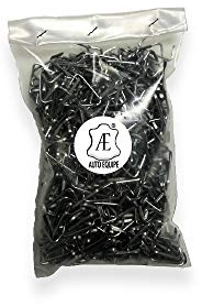 785pz Punti metallici sfusi in acciaio per recinzioni, reti e tappezzeria. h22 (0.5 KG)
