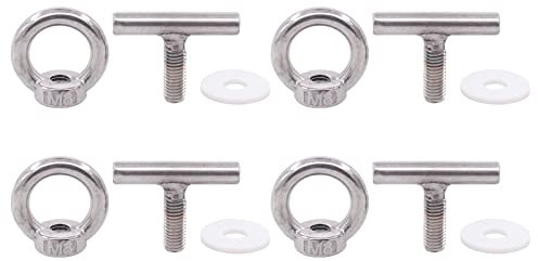 Doo Engy Befestigungsschrauben Rastschiene Multiflexboard Ladungssicherung Montageschrauben Verriegelungsschienen T-Schraube T-Bolzen für Multivan T5 T6 ab 2003