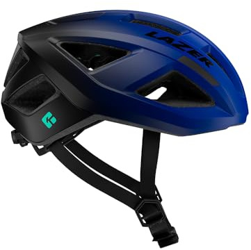 LAZER Tonic KinetiCore - Casco da bicicletta leggero, per adulti, uomini e donne, per ciclismo, blu e nero, taglia M