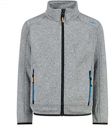CMP Kinder Knit Tech Jacke, Cemento-Reef, 164