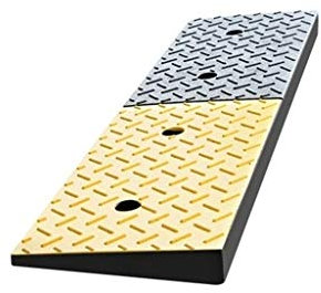 ANSNOW Lkw-Uphill-Pad, Einkaufszentrum, Supermarkt-Servicerampen, Straßenrand-Bordsteinrampen Für Den Außenbereich, Höhe: 4 Cm/7 cm/98 * 24,8 * 4 cm