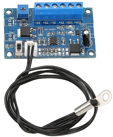ciciglow PWM-Lüftergeschwindigkeitsregler, Unterstützt 12 V/24 V 2/3/4-Draht-Lüfter oder Motor-PWM-Lüftertemperaturregler mit 19,7-Zoll-Kabel