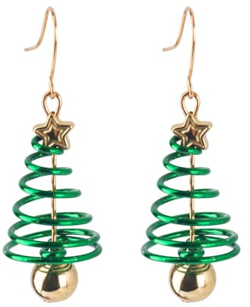 GWAWG Ohrringe Weihnachten, Tropfen Baumeln Ohrringe, Weihnachtsohrringe,Schmuck Geschenk für Sie