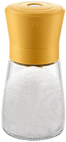 Saleros para cocina, coctelera vacía para botellas de condimentos,Pimentero pequeño con tapa - Dispensador de pimienta portátil con control de porciones