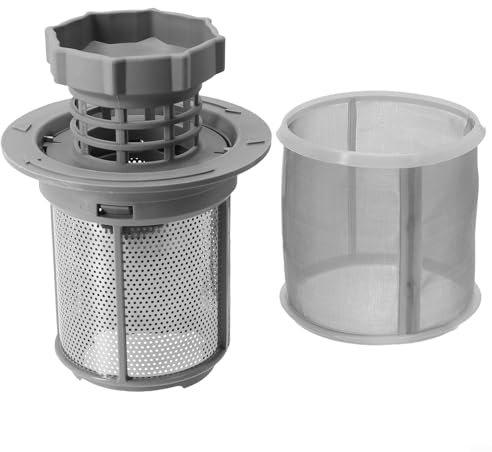 Filtro A Rete Di Ricambio Per Lavastoviglie Bosch Set 3 in 1 Compatibile Con 427903 170740 Filtro Interno Esterno Fine PP Acciaio Inox