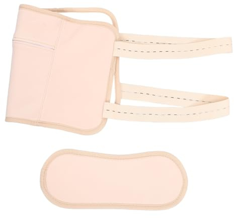 VALICLUD Kit Práctico Reutilizable para Cuello y Cintura de Paquete de Aceite de Ricino Tejido Suave y Diseño Fácil de Llevar para Cuidado y Relajación