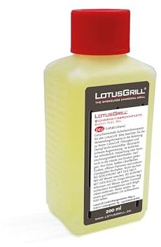 LotusGrill - Gel accenditore da 200 ml sviluppato appositamente per LotusGrill, per barbecue a carbone o griglie da tavolo