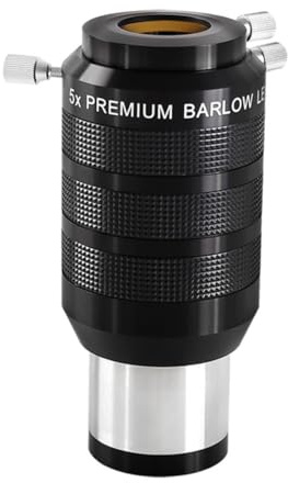 Teleskopzubehör Achromatisches Doppel-Zielfernrohr Barlow-Zielfernrohr Astronomisches Teleskop-Zubehör 2 Zoll 5X Komplex