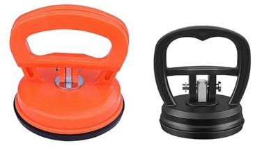 Sacabollos Coche Herramientas De Reparación De Carrocería De Coche Ventosa Extractor De Abolladuras Productos De Reparación De Automóviles(Orange Shell)