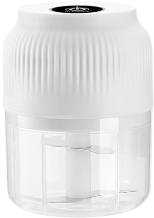Hachoir électrique à ail - Presse à légumes - 300 ml - Hachoir à légumes - Machine à écraser l'ail - Outil de découpe alimentaire compact