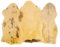 Kaiser Naturfelle 68210 - Pelle midizin con divertenti macchie naturali, ca. 70 x 90 cm, colore: Oro
