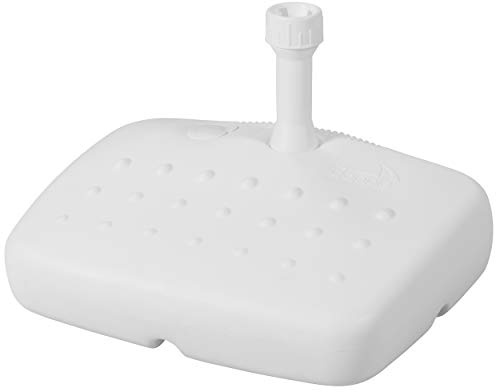 Doppler Socle de remplissage en PE, 17 l, blanc