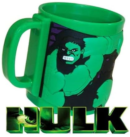 Tasses en plastique Hulk de Marvel 3D