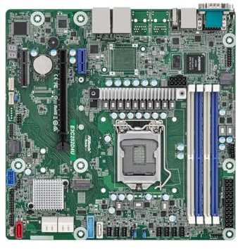 ASRock Mainboard E3C252D4U Micro-ATX Sockel 1200 Single