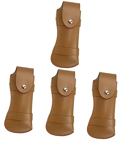 STOBAZA 4stücke Cutter Holder Carrier Pu- Mit Praktischem Schutz Für Küchengeräte Für Outdoor- Für Kochliebhaber
