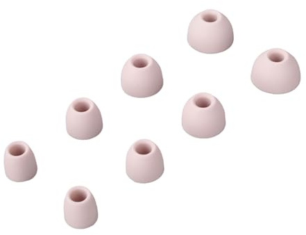 NIHENHAO Lot de 4 paires d'embouts de rechange pour écouteurs Rose