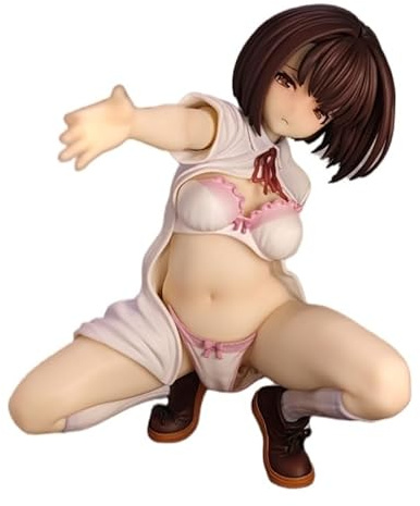 MCSMlxlx 1/6/Actionfiguren/Hentai-Figur/Ecchi-Figur/Anime-Mädchenfigur/süße Puppe/Spielzeugfigur/Cartoon-Kollektion/abnehmbare Kleidung/Sammlerstück-Display/PVC/16 cm/6,3 Zoll.