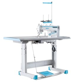 GDG Jack F6 Machine à coudre industrielle à aiguille unique - Système AMH1 KI - Fortress Electric 110-295 V - 5 000 points/min - Tissus légers à lourds