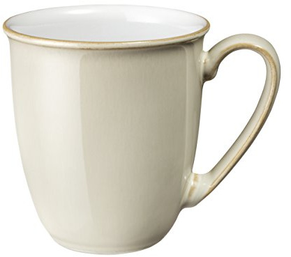 Denby Linen Coffee Beaker Mug 10 cm